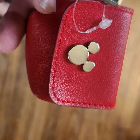 Disney Mickey & Minnie Mouse 2 Piece Crossbody Bag & Tech Pouch Bioworld - Picture 7 of 7